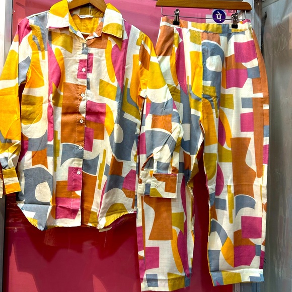 manaf Pants - Manaf Co-ord set